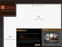 Tablet Screenshot of dayamkhomes.com